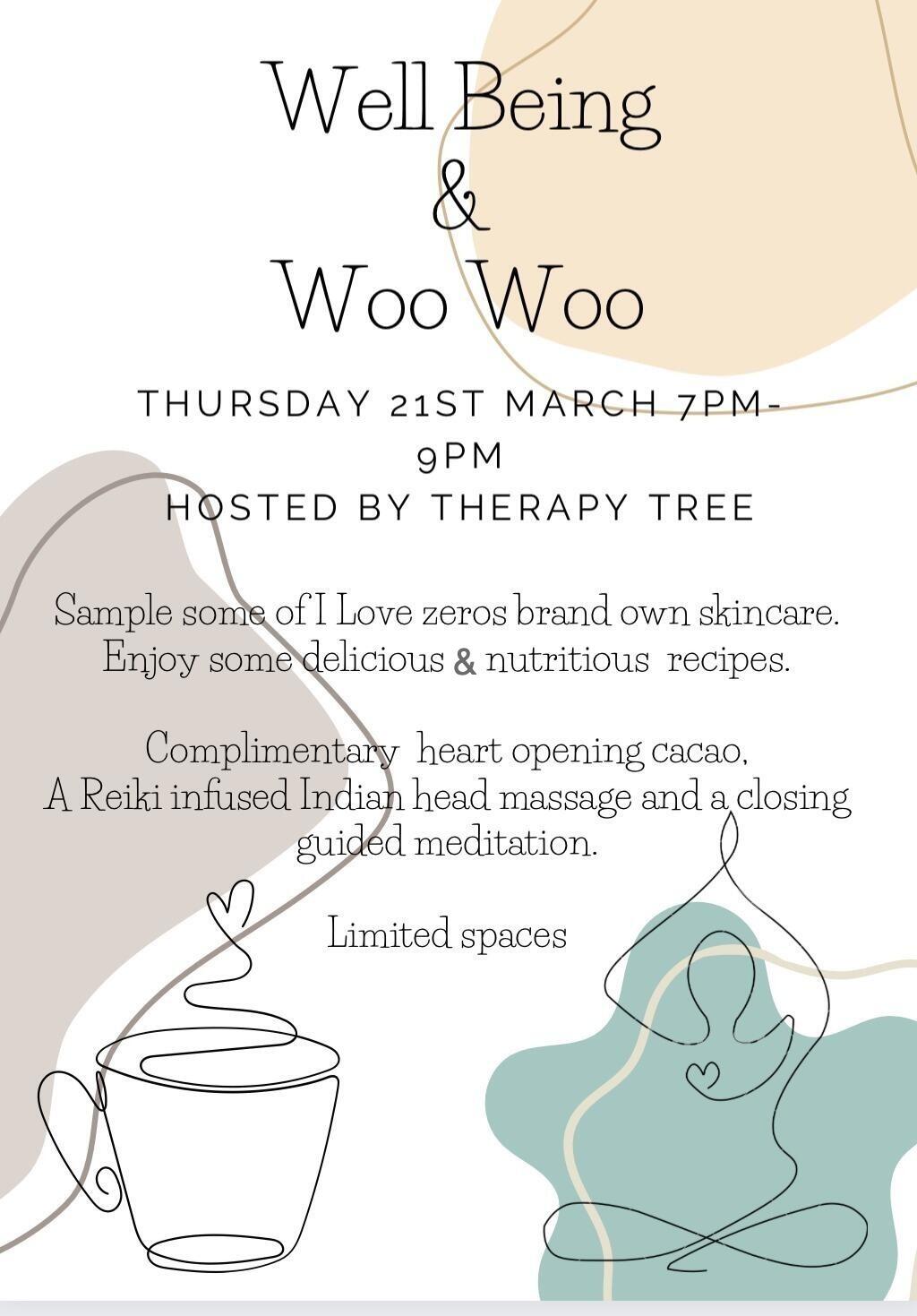 Well Being and Woo Woo Evening Event - 21st March 2024