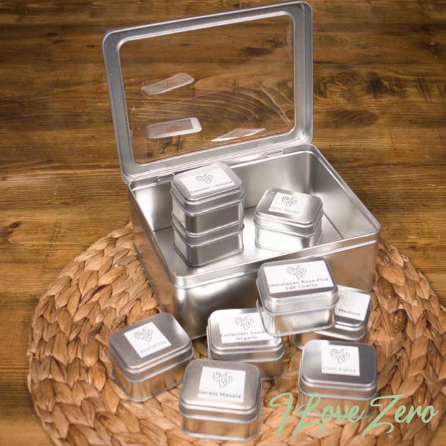 Herb and Spice Tin Gift set