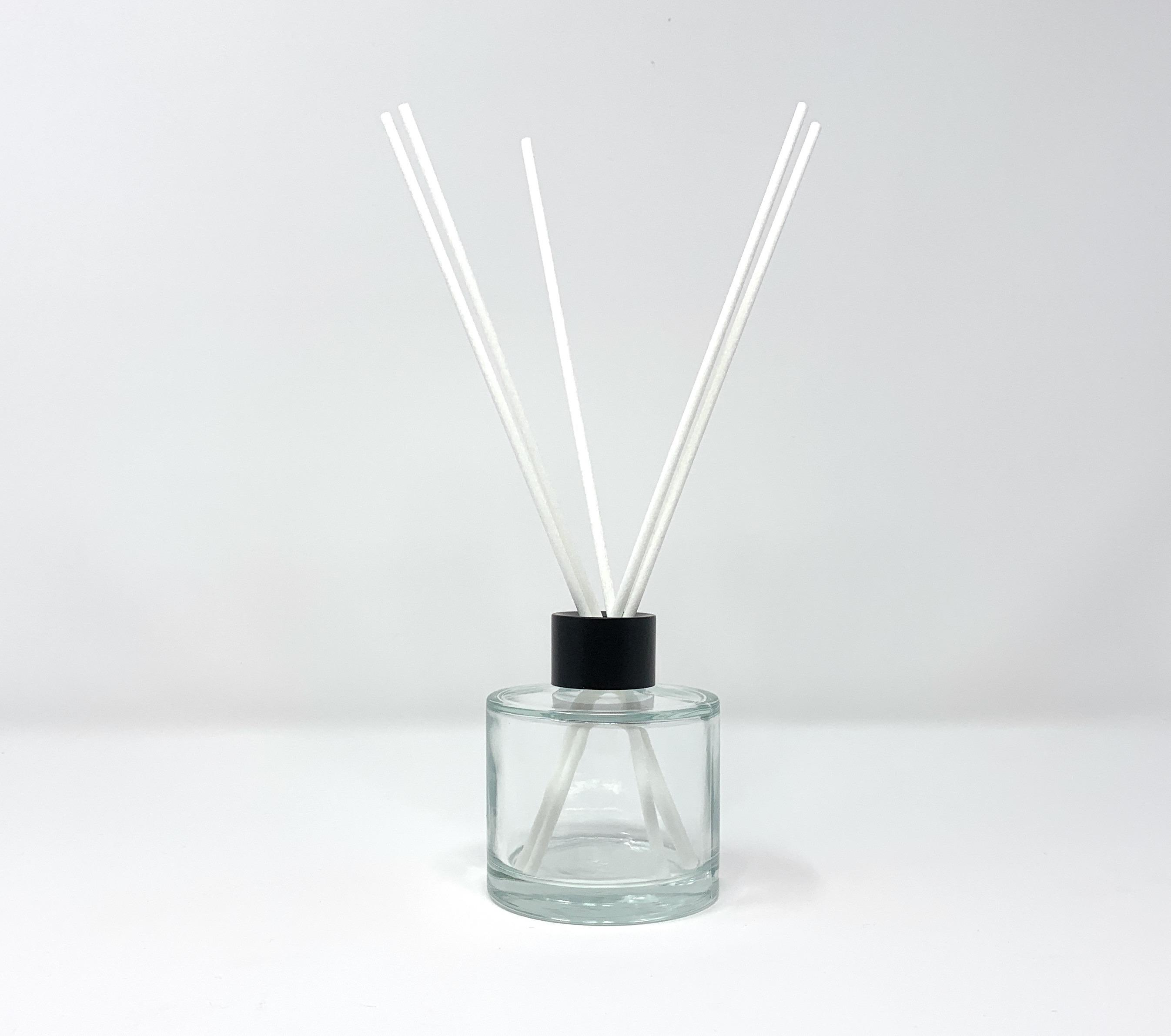 Reed Diffuser - Black Cap - White Reeds