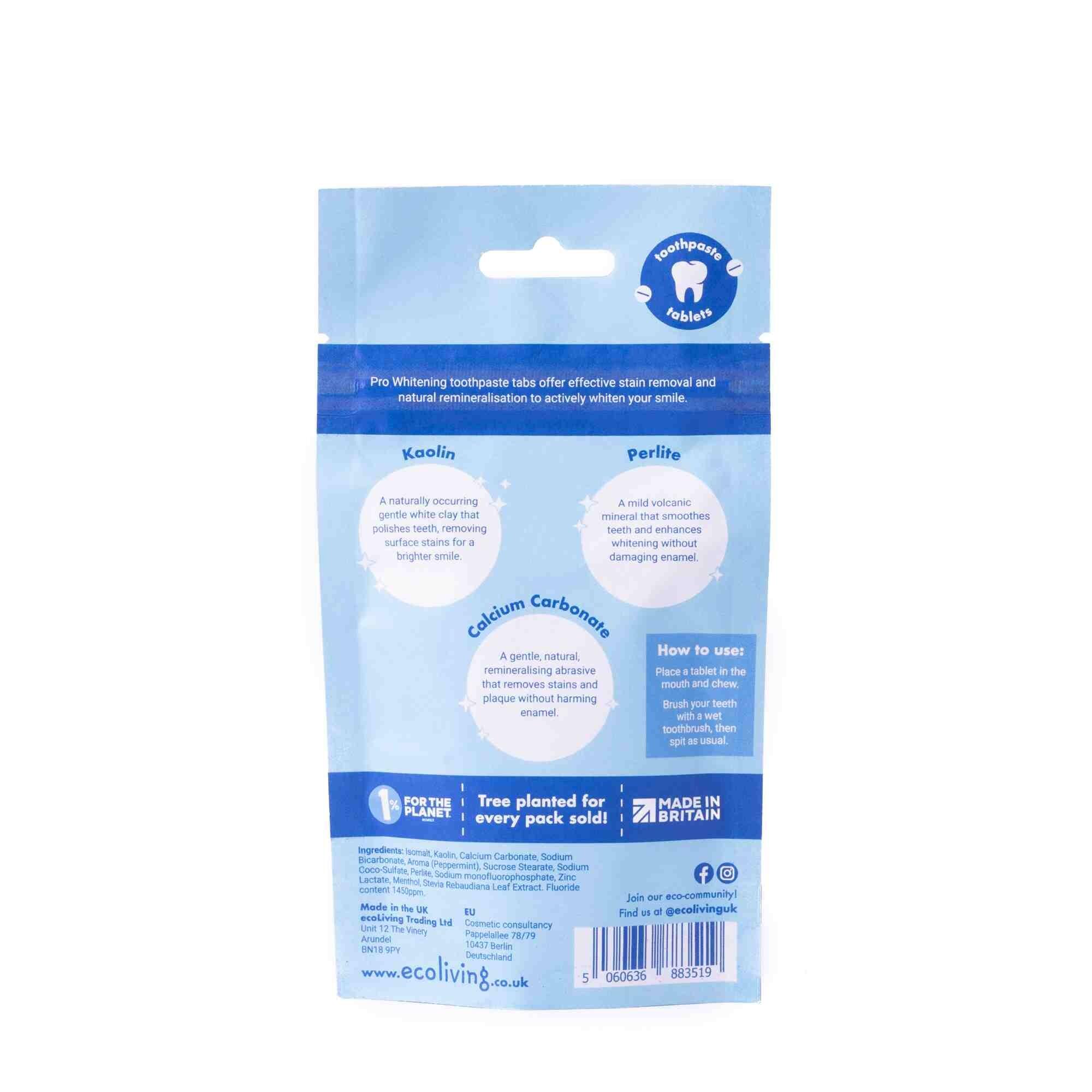 Pro Whitening Toothpaste 125 TABS