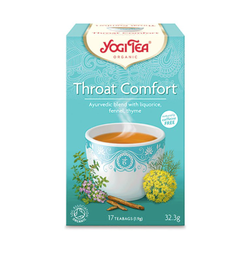Yogi Tea Throat Comfort Organic 17 Bags 32.3g
