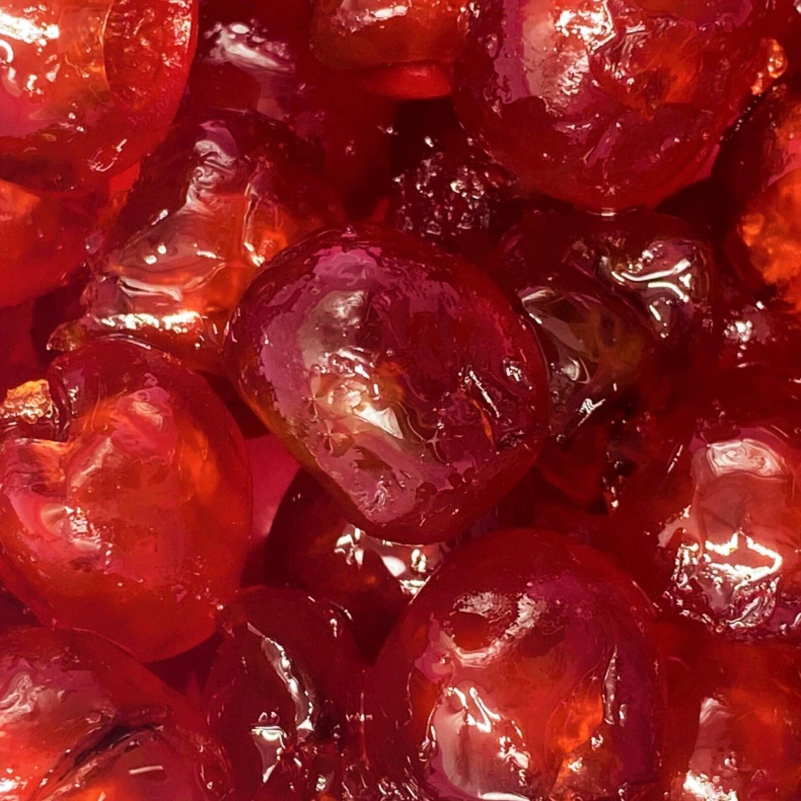 Glace Cherries Red - Whole & Broken No 1 - 100g