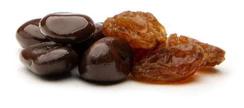 Dark Belgium Chocolate Coated Raisins 100g