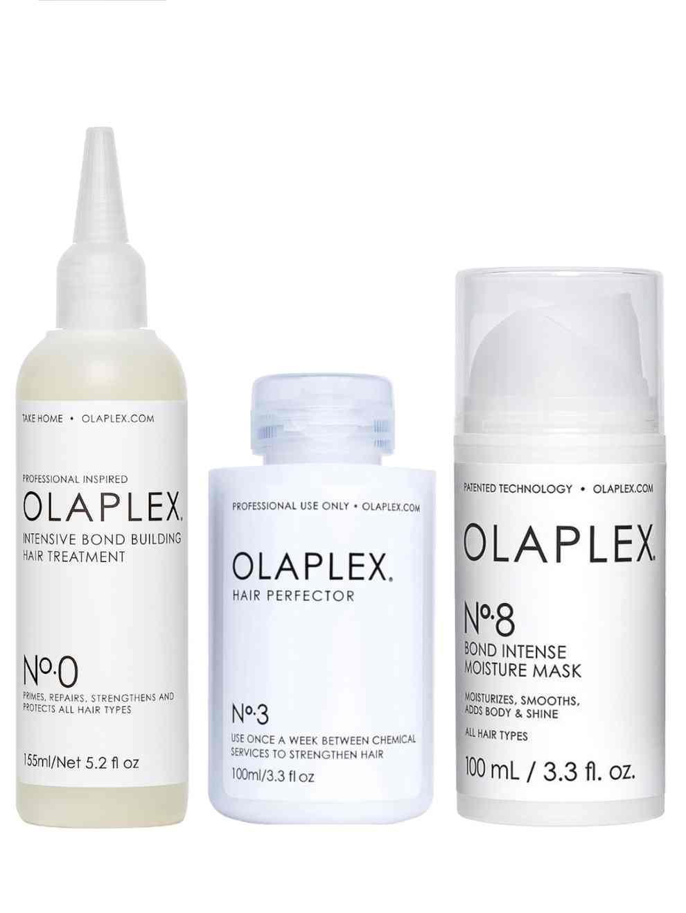 Olaplex Moisture Essentials Bundle (No. 0, 3, 8)