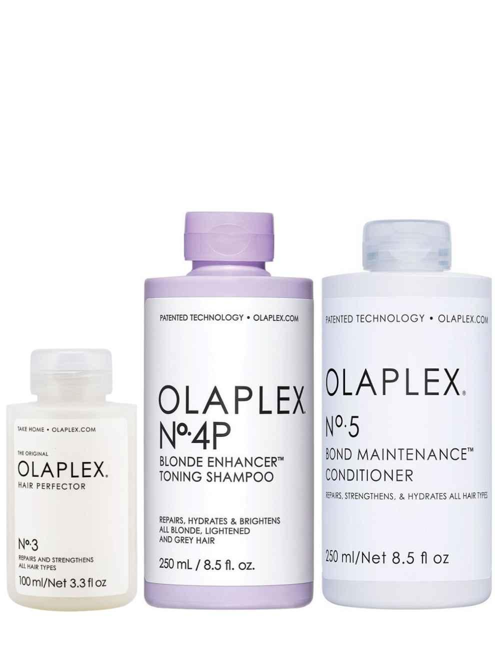 Olaplex Blonde Enhancer Trio (No.3+No.4P+No.5)