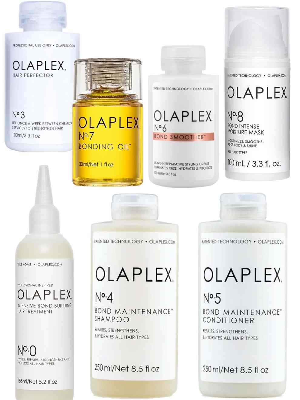 Olaplex Complete Collection Bundle (No. 0, 3, 4, 5, 6, 7, 8)