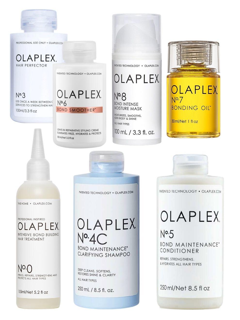 Olaplex Clarifying Complete Collection Bundle (No. 0, 3, 4C, 5, 6, 7, 8)