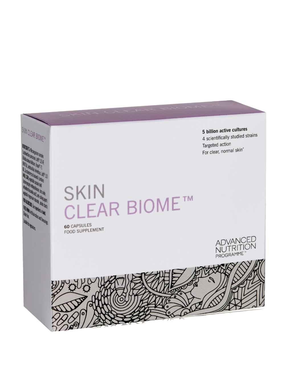 Advanced Nutrition Programme Skin Clear Biome 60 Capsules | Supplements ...