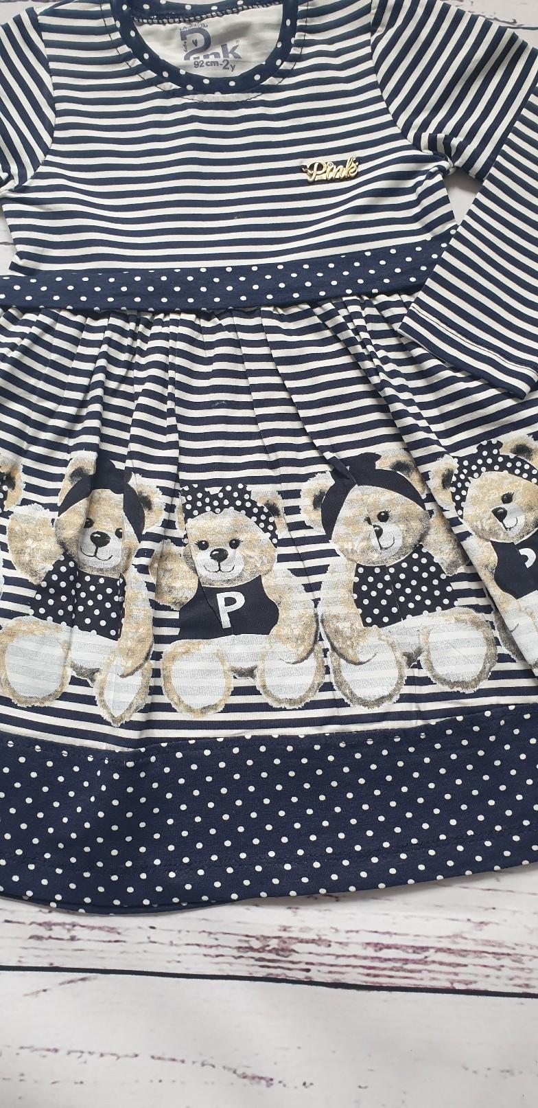 children wear girls dress teddy navy