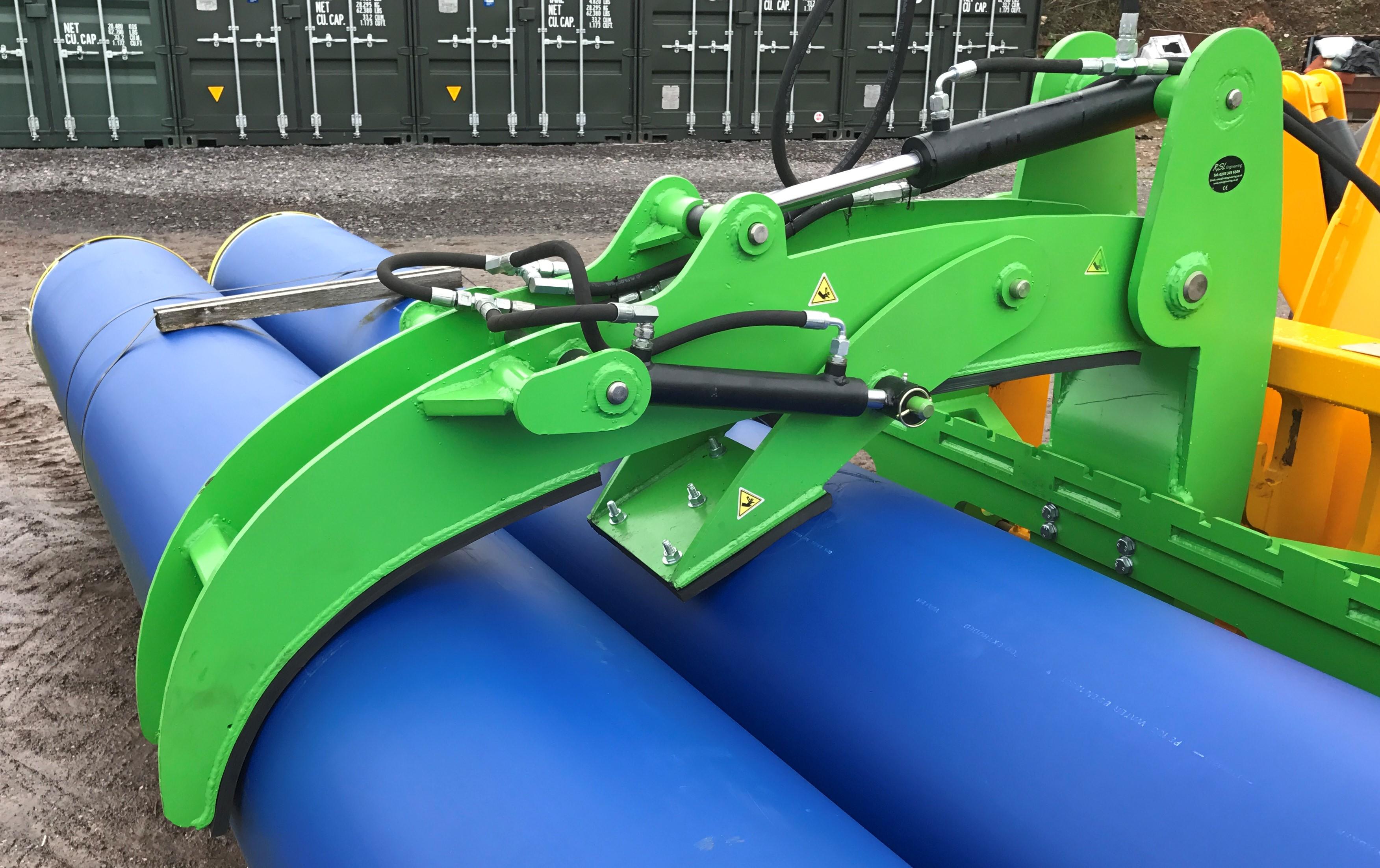 Pallet Fork Pipe Grab upto 2.5T Loader