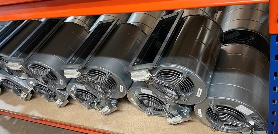 RENEWED ABB SNAIL FANS FOR DRIVES UP TO 400kW