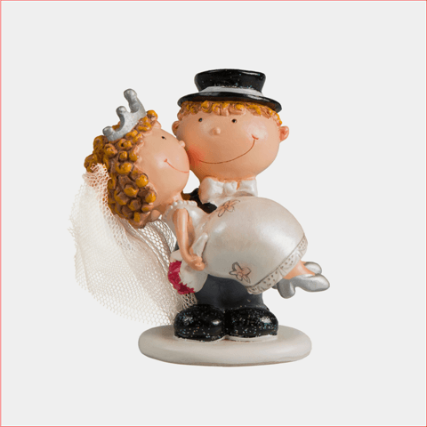 bride and groom cake figures