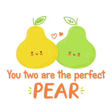 cartoon pears