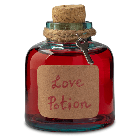 bottle of love potion