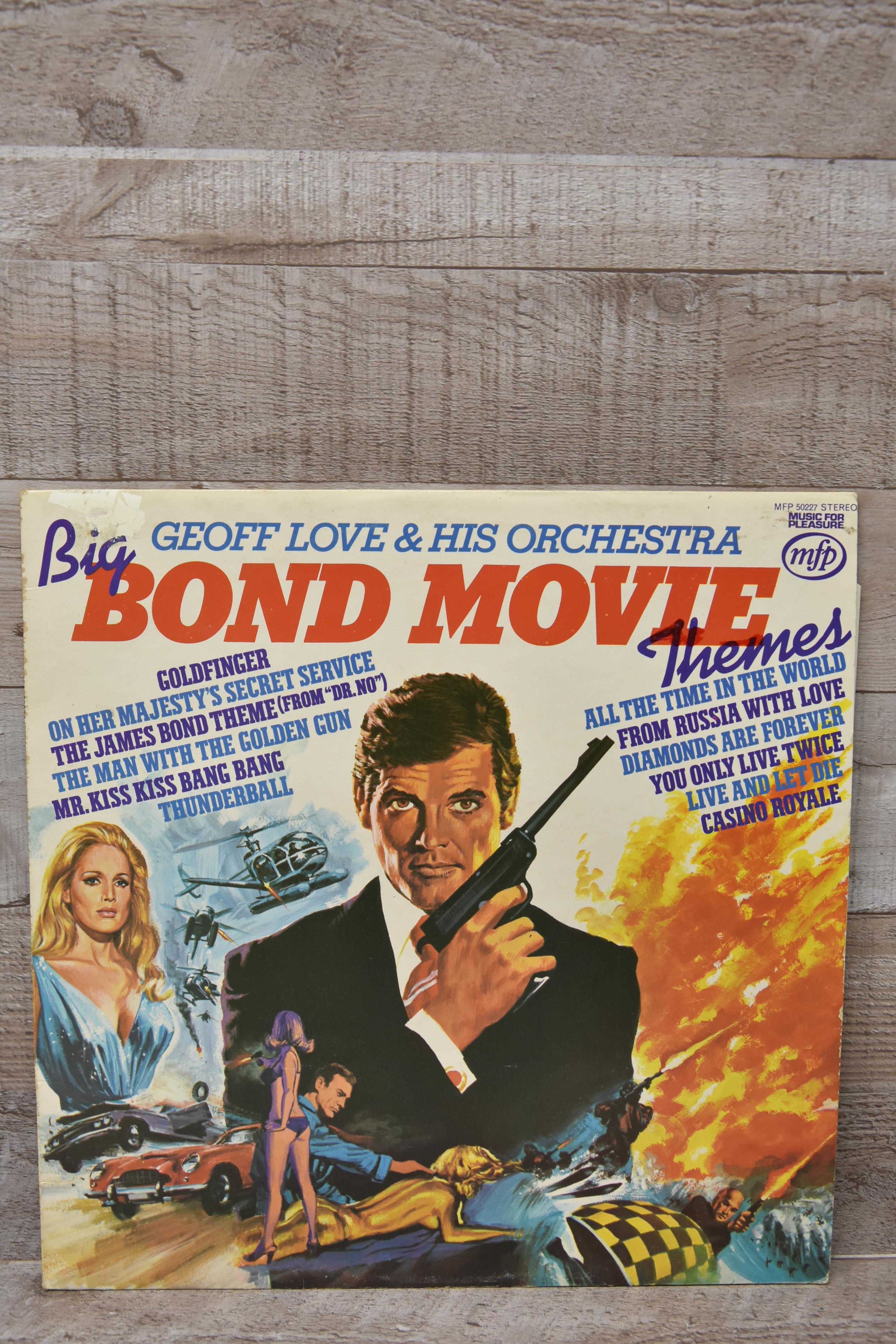 Geoff Love and His Orchestra Big Bond Movie Themes LP-5592