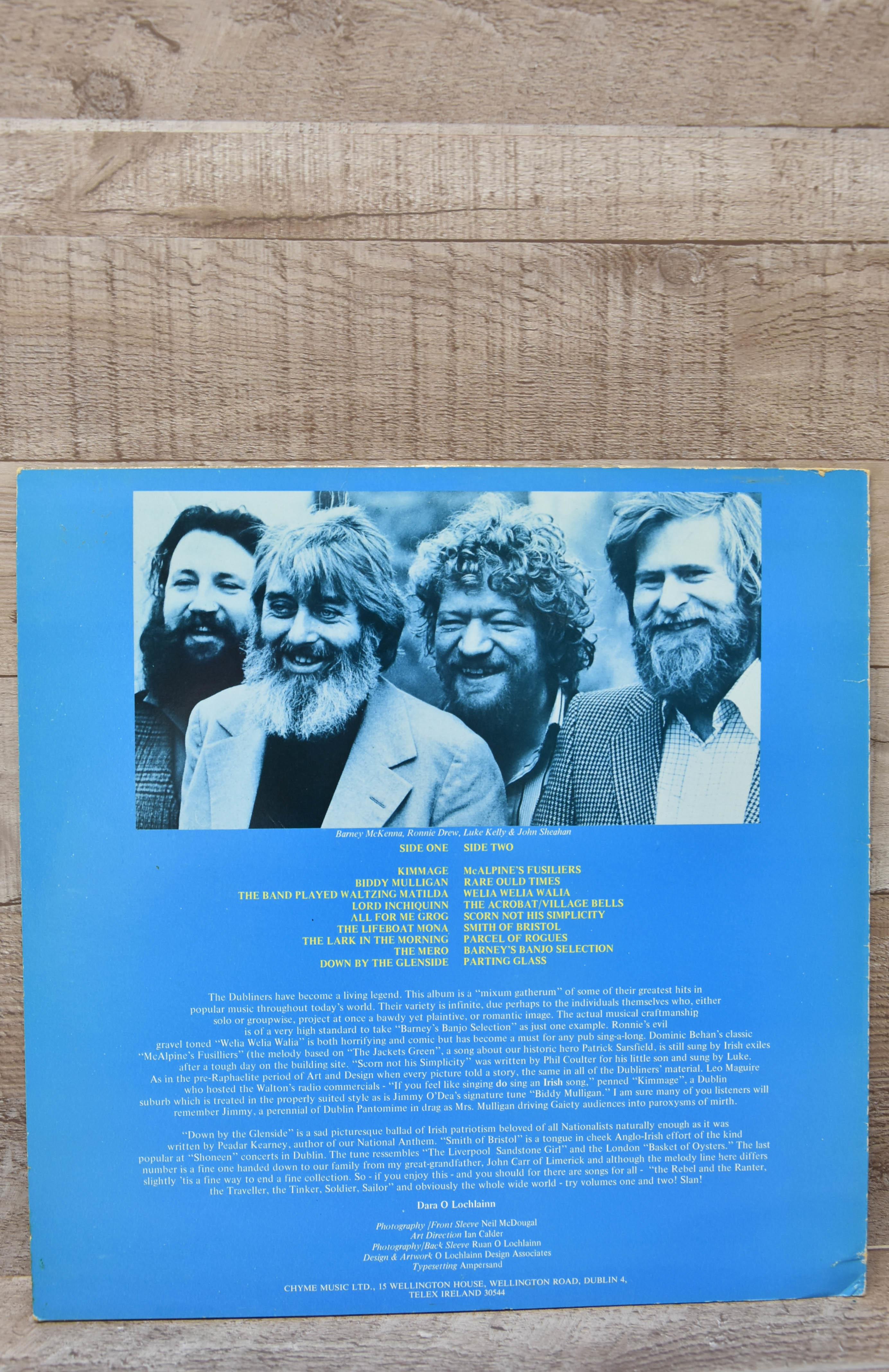 The Dubliners 18 Original Greayest Hits Volume 3 LP-5528