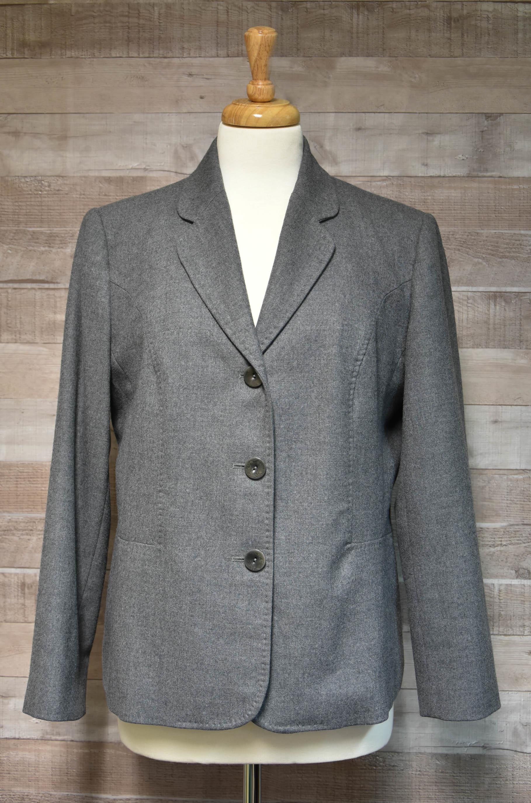 Eastex Grey Wool Mix Ladies Blazer Size 1427-01-2021 at 09.41.46