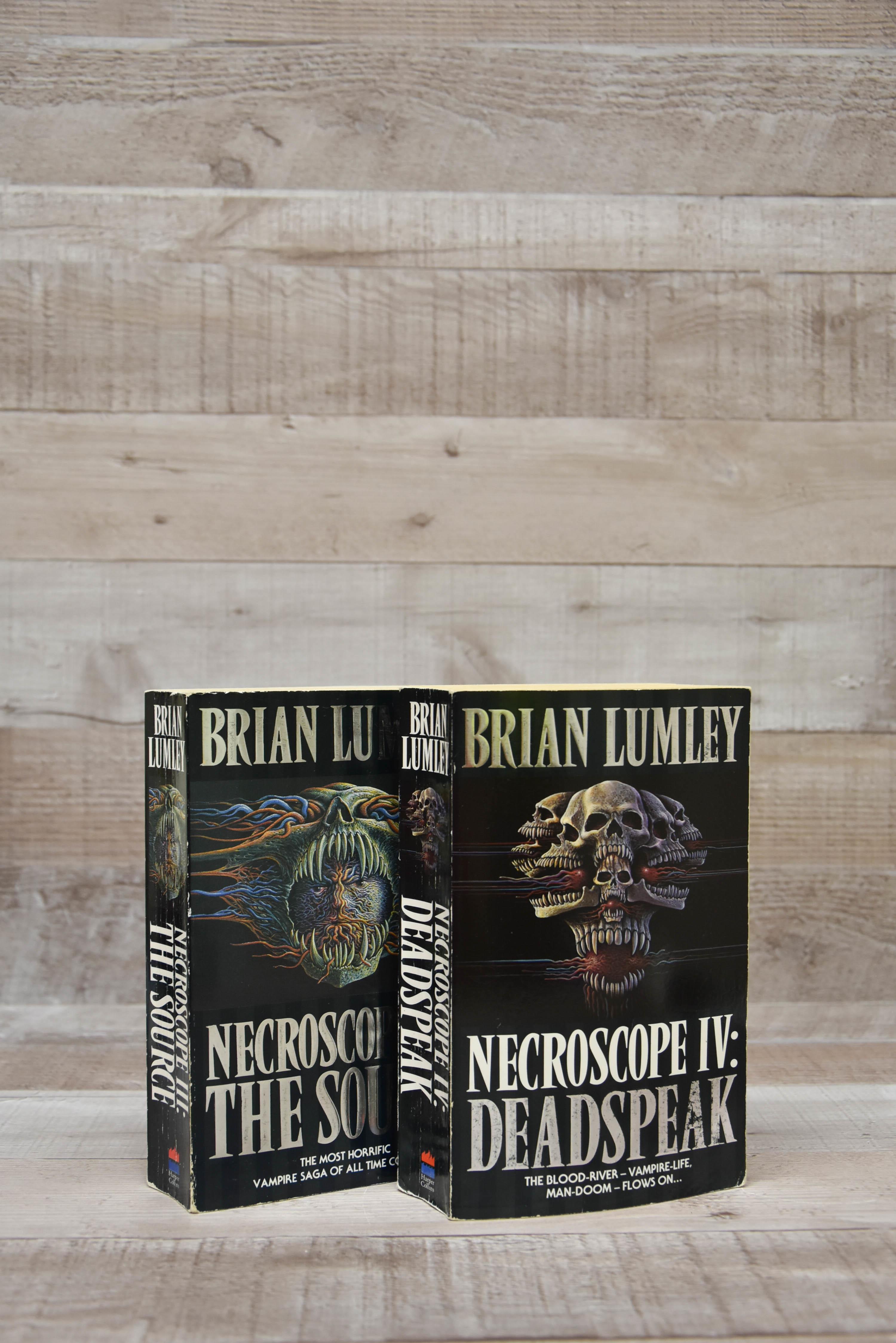 Necrospcope III And Necroscope IV Brisn Lumley Paperbacks x2-4737