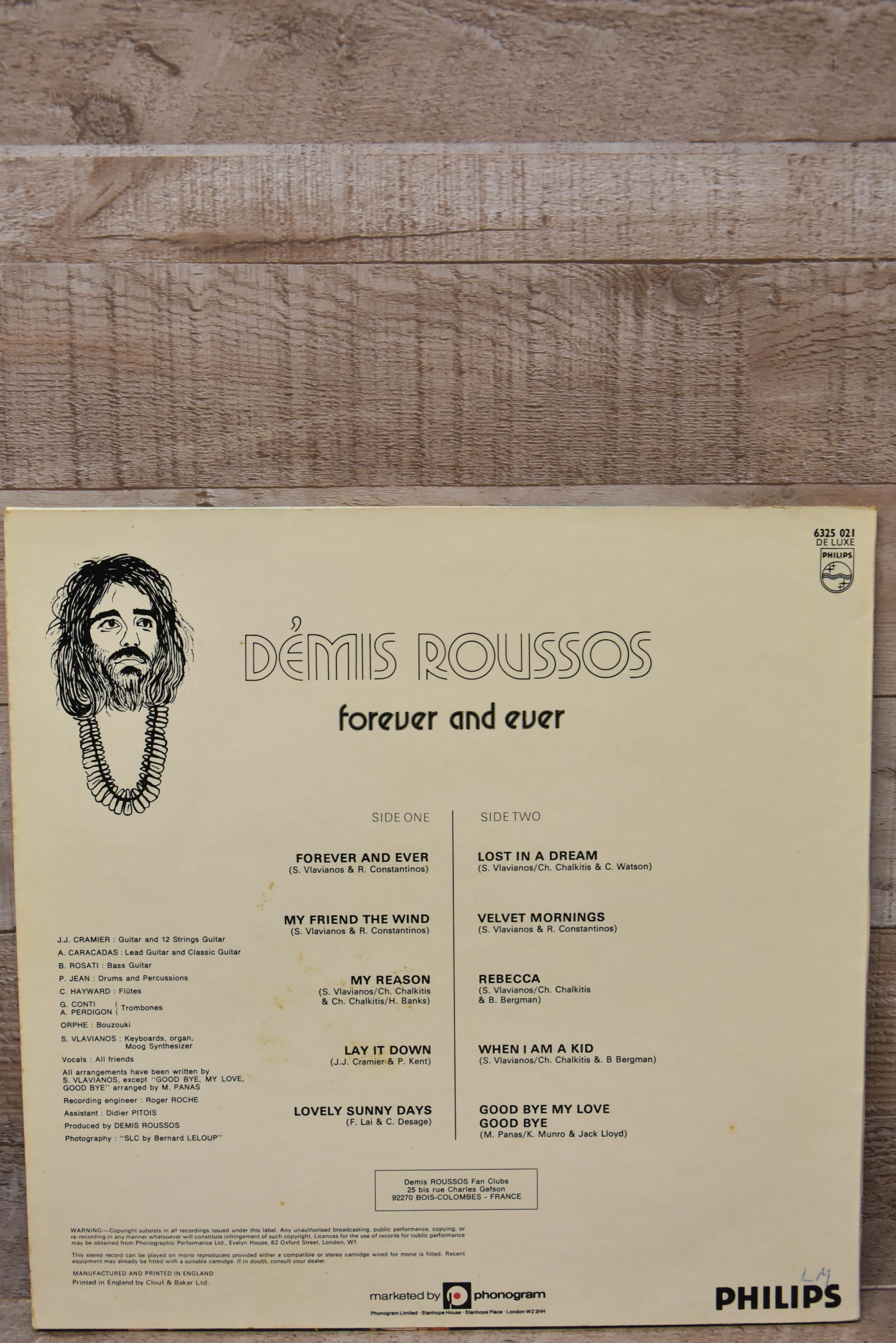 Demis Roussos Forever and Ever LP-5599