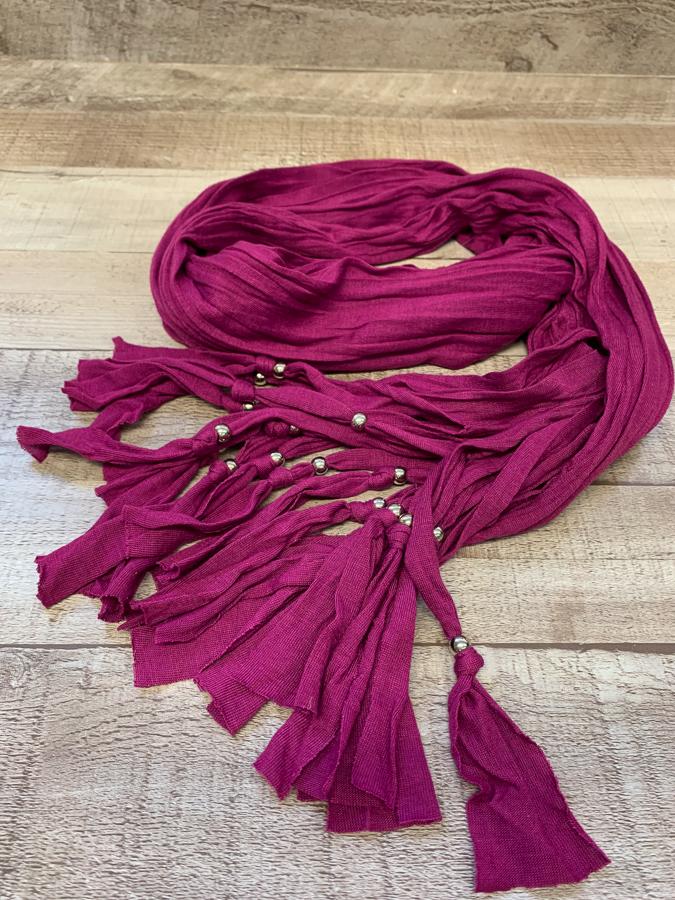 PURPLE JERSEY STRETCH SCARF WITH SILVER BEADS13-02-2021 at 14.25.44 2.JPG