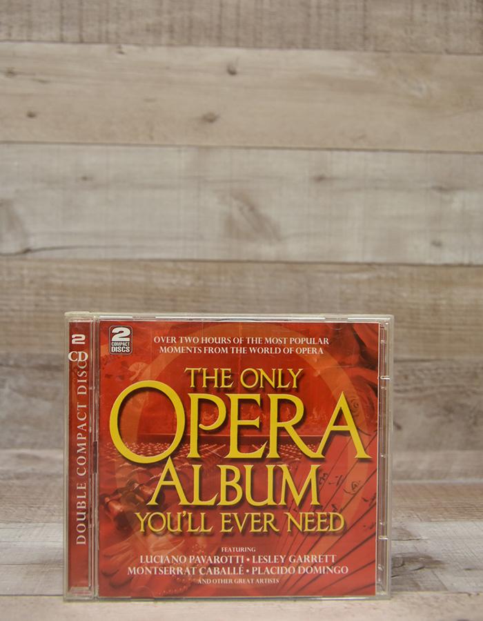 THE ONLY OPERA ALBUM YOU'LL EVER NEED DOUBLE CD