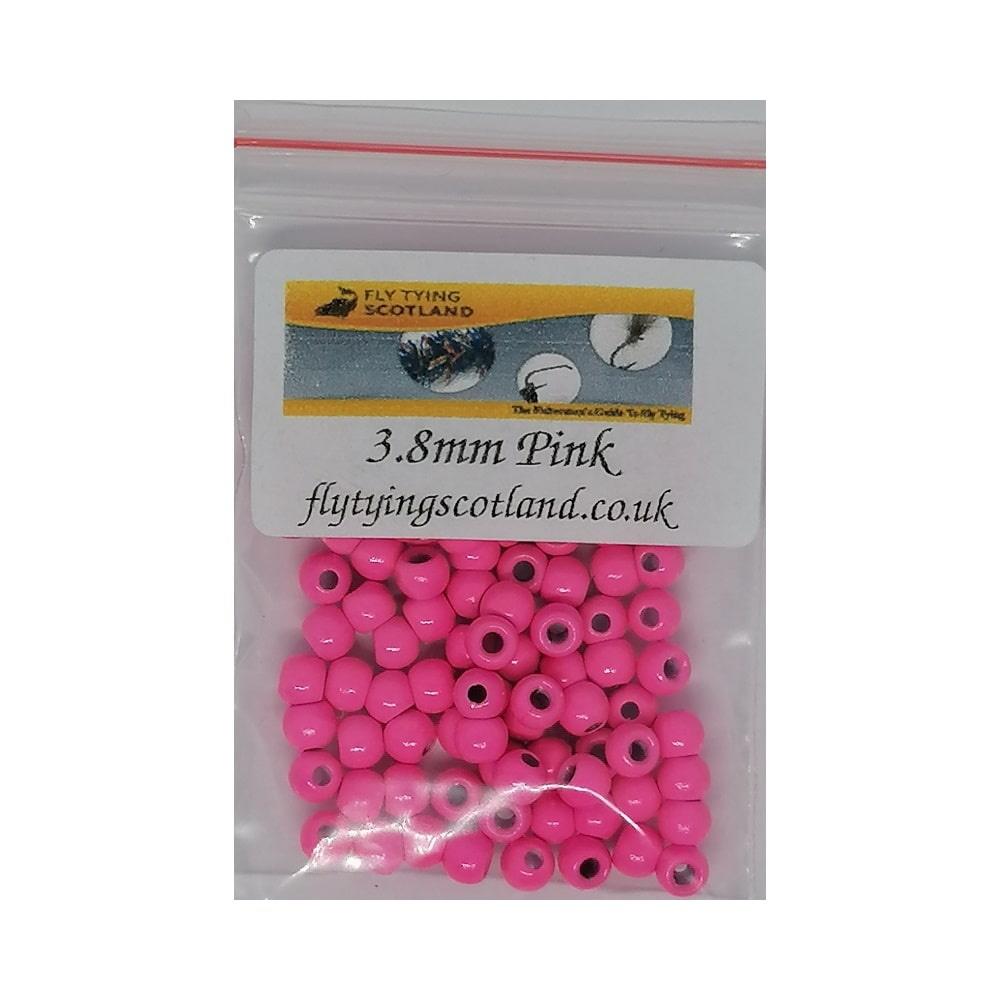 3.8 pink beads
