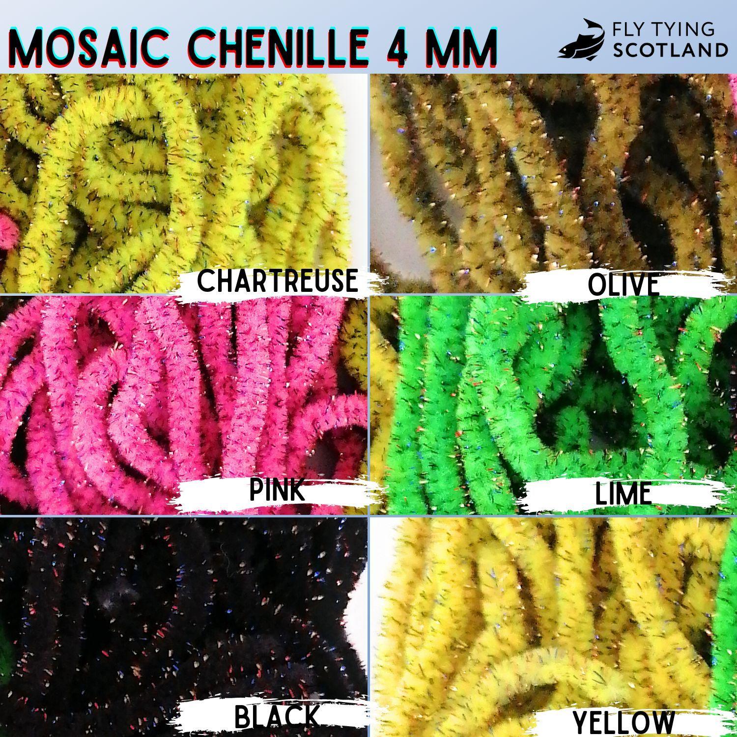 4MM Mosaic Chenille Multi Pack