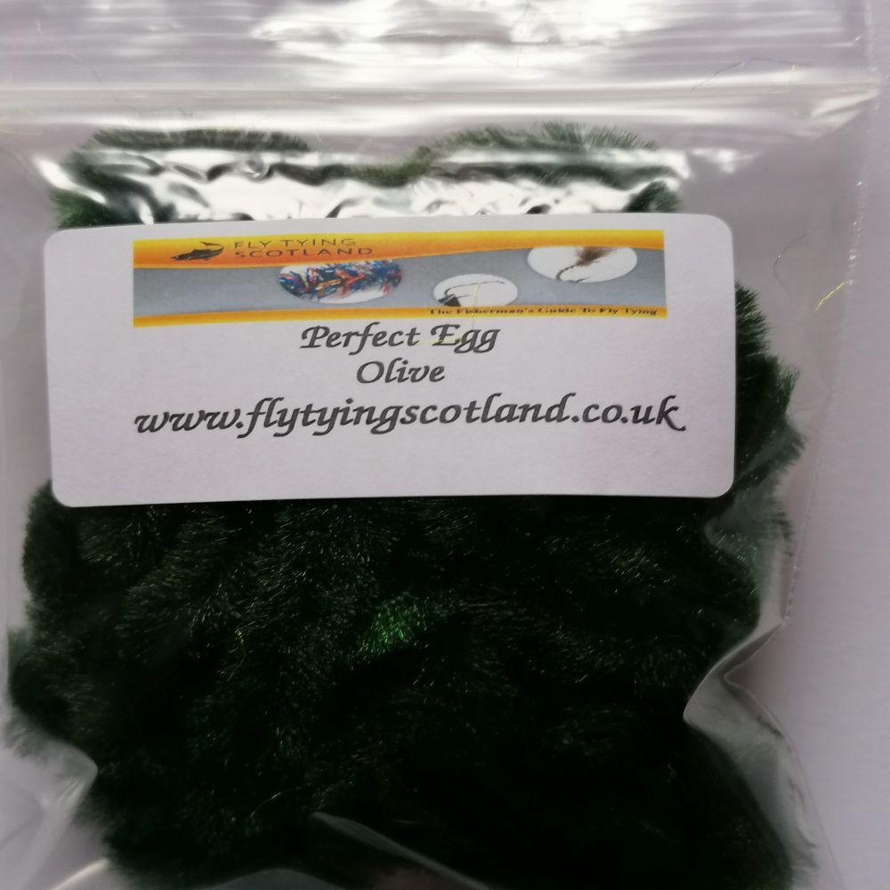 Olive Perfect Egg Chenille