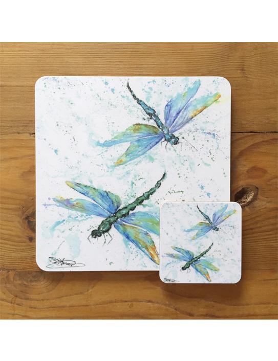 dragonflies placemat