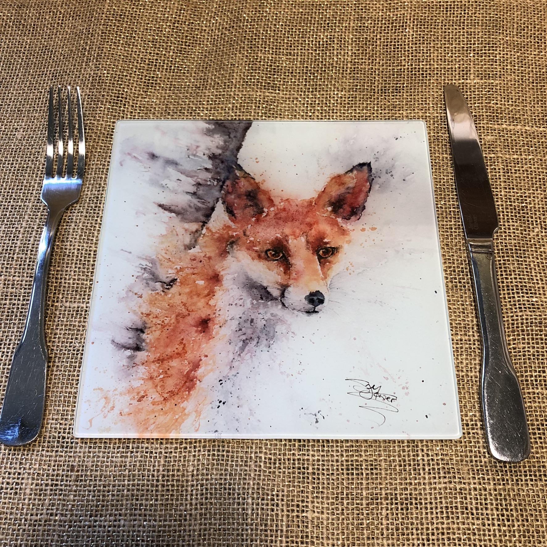 fox placemat