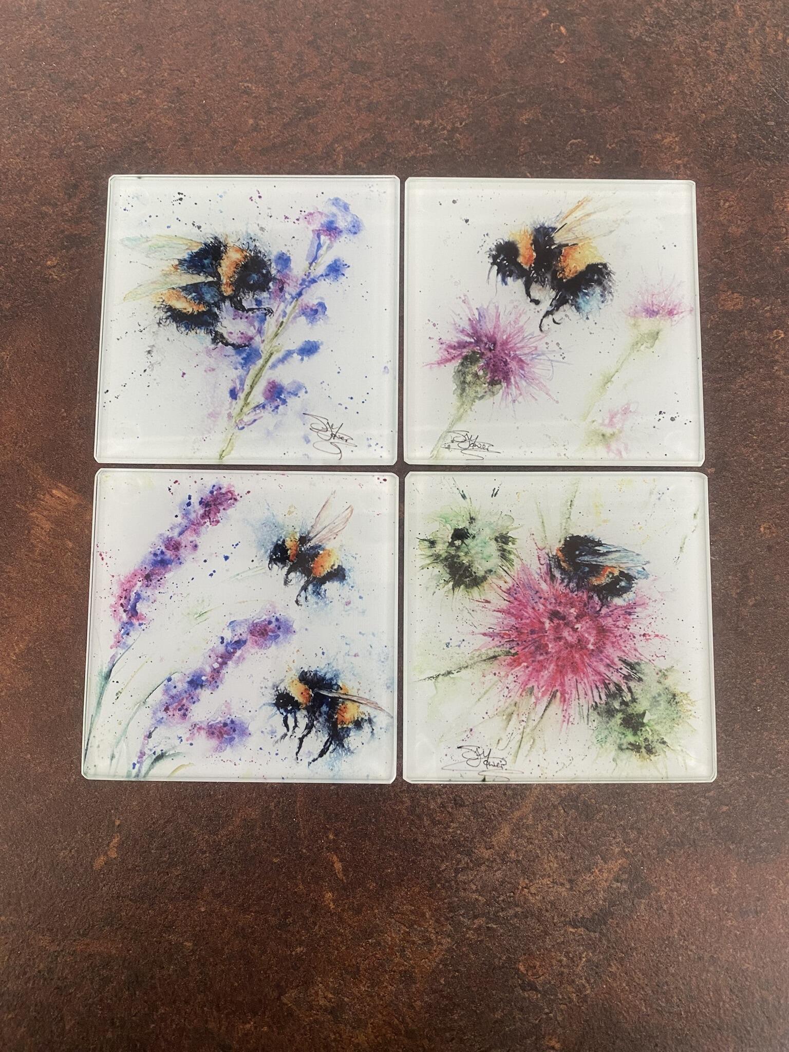 bee coasters
