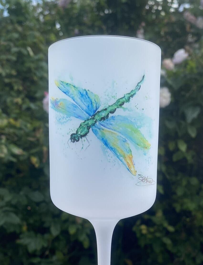 dragonfly watercolour