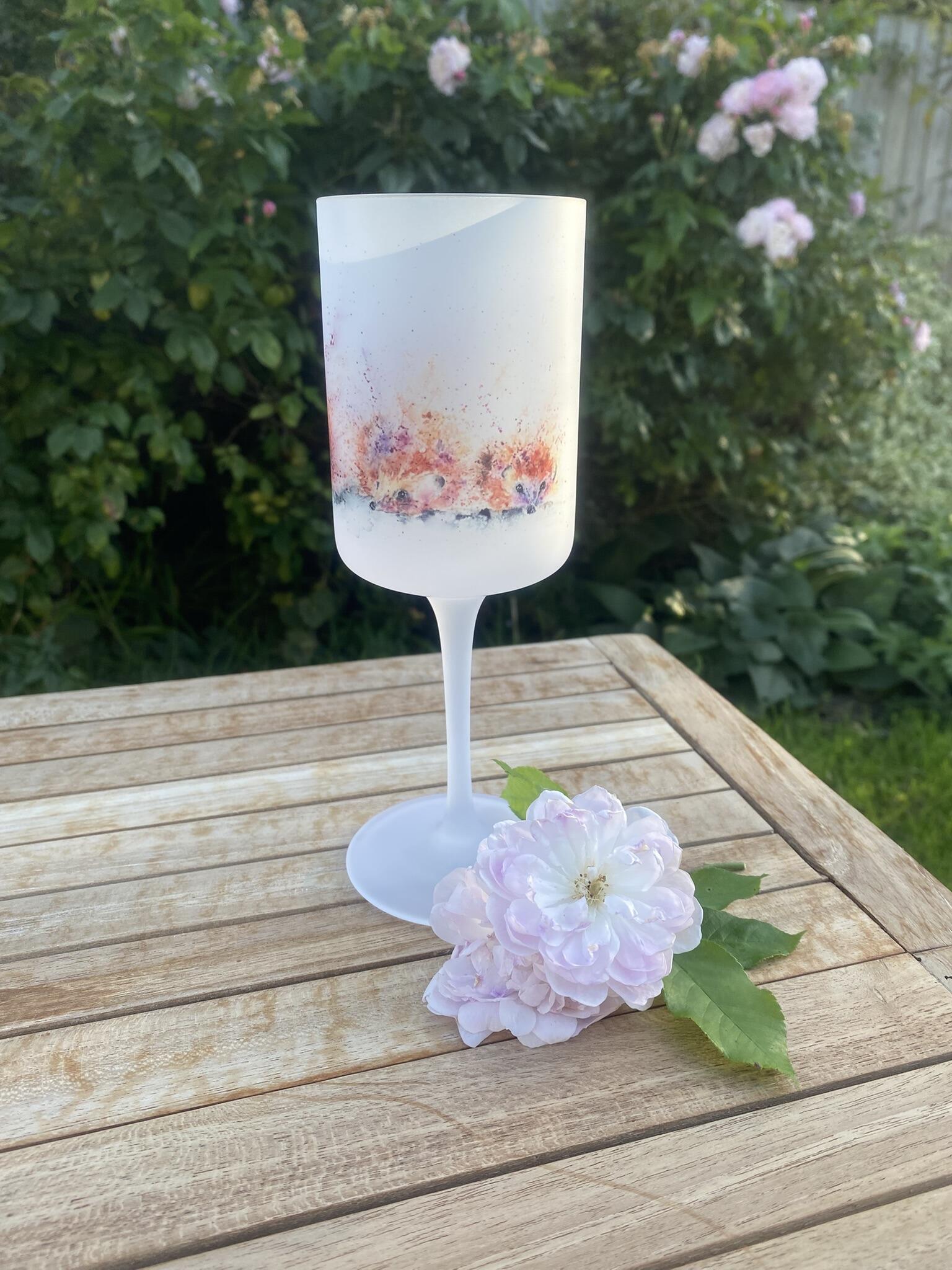 hedgehog glass