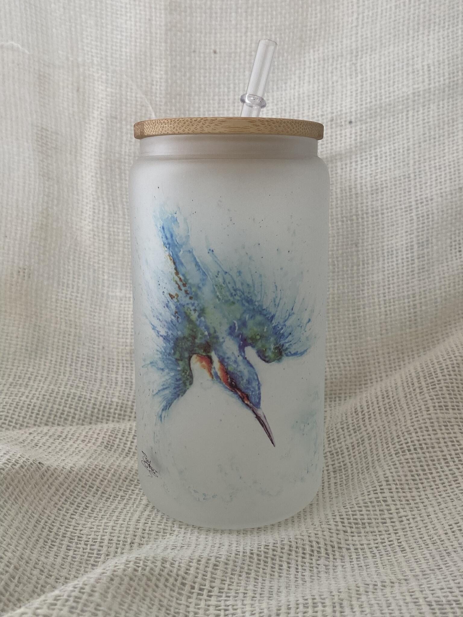 kingfisher diving