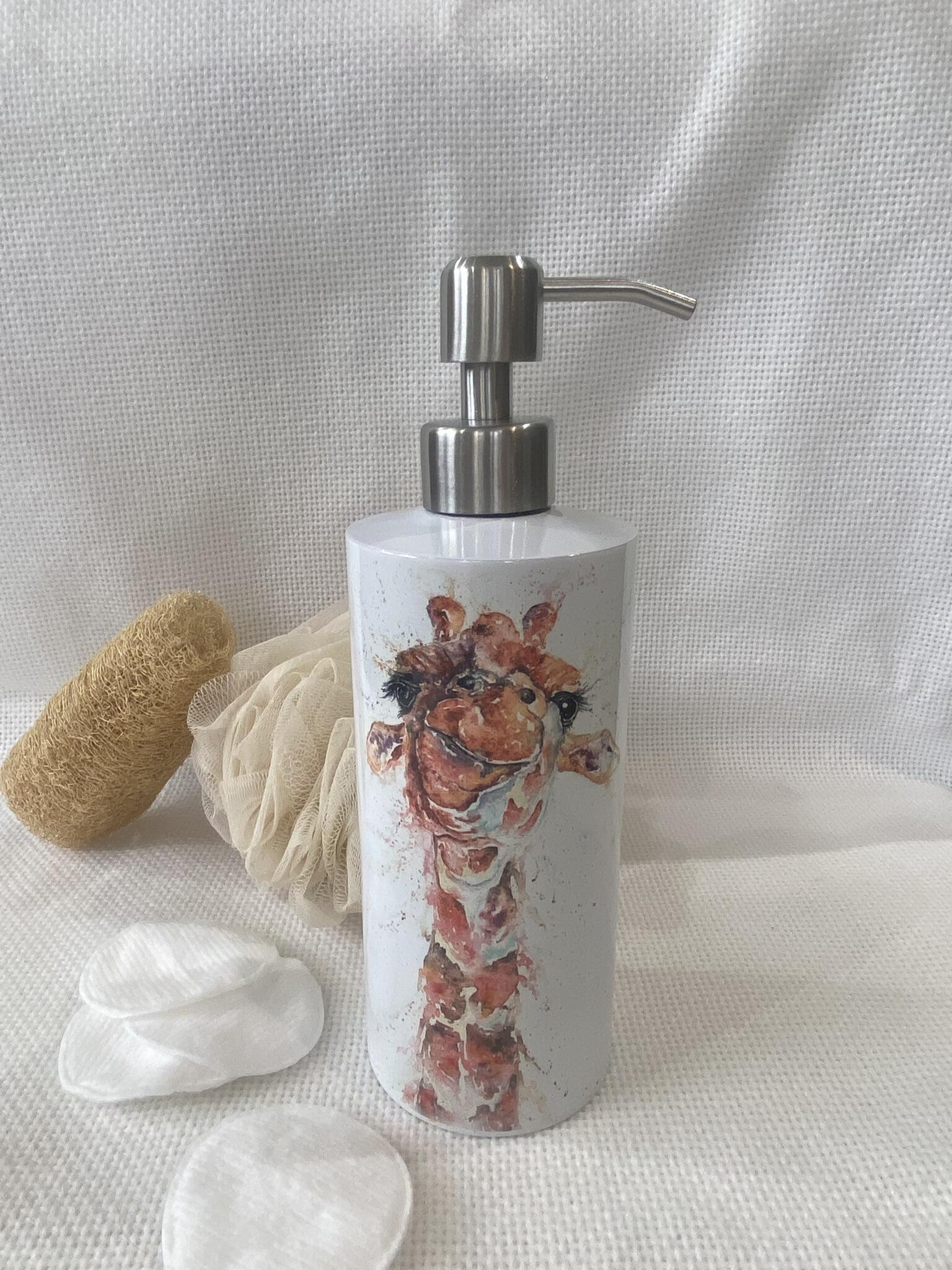 giraffe lotion dispenser