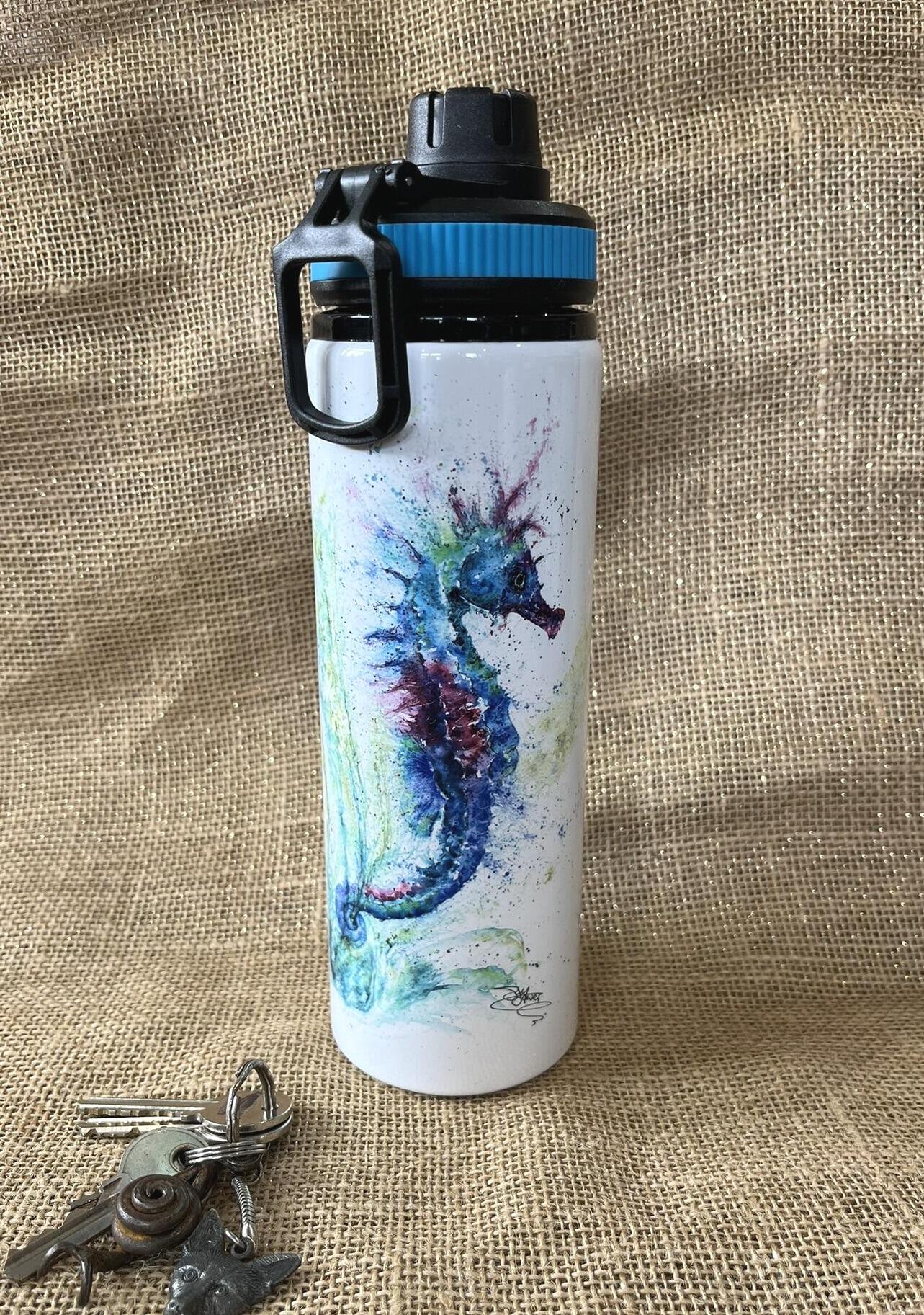 ocean theme water bottle