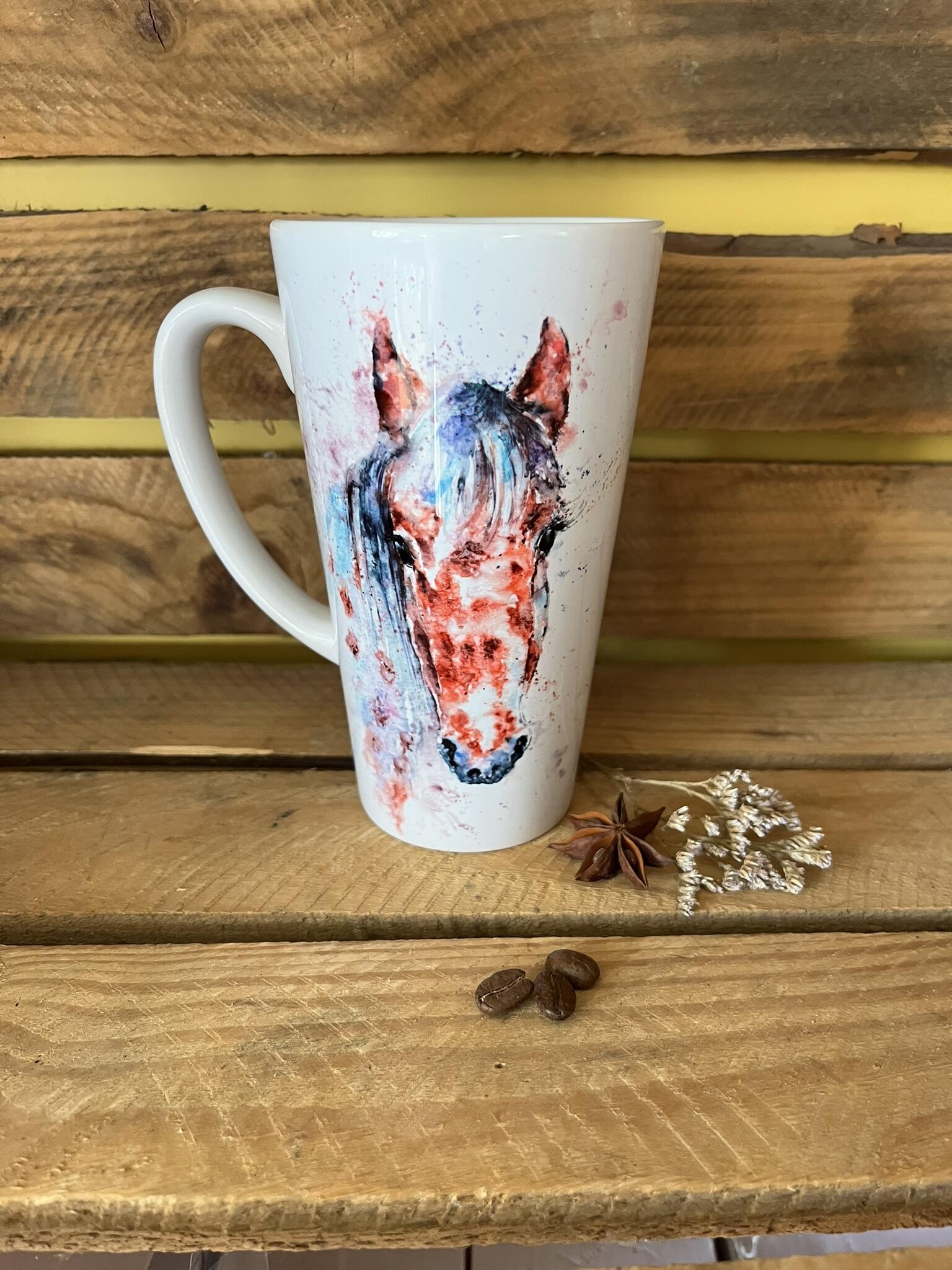 horse coffee cup
