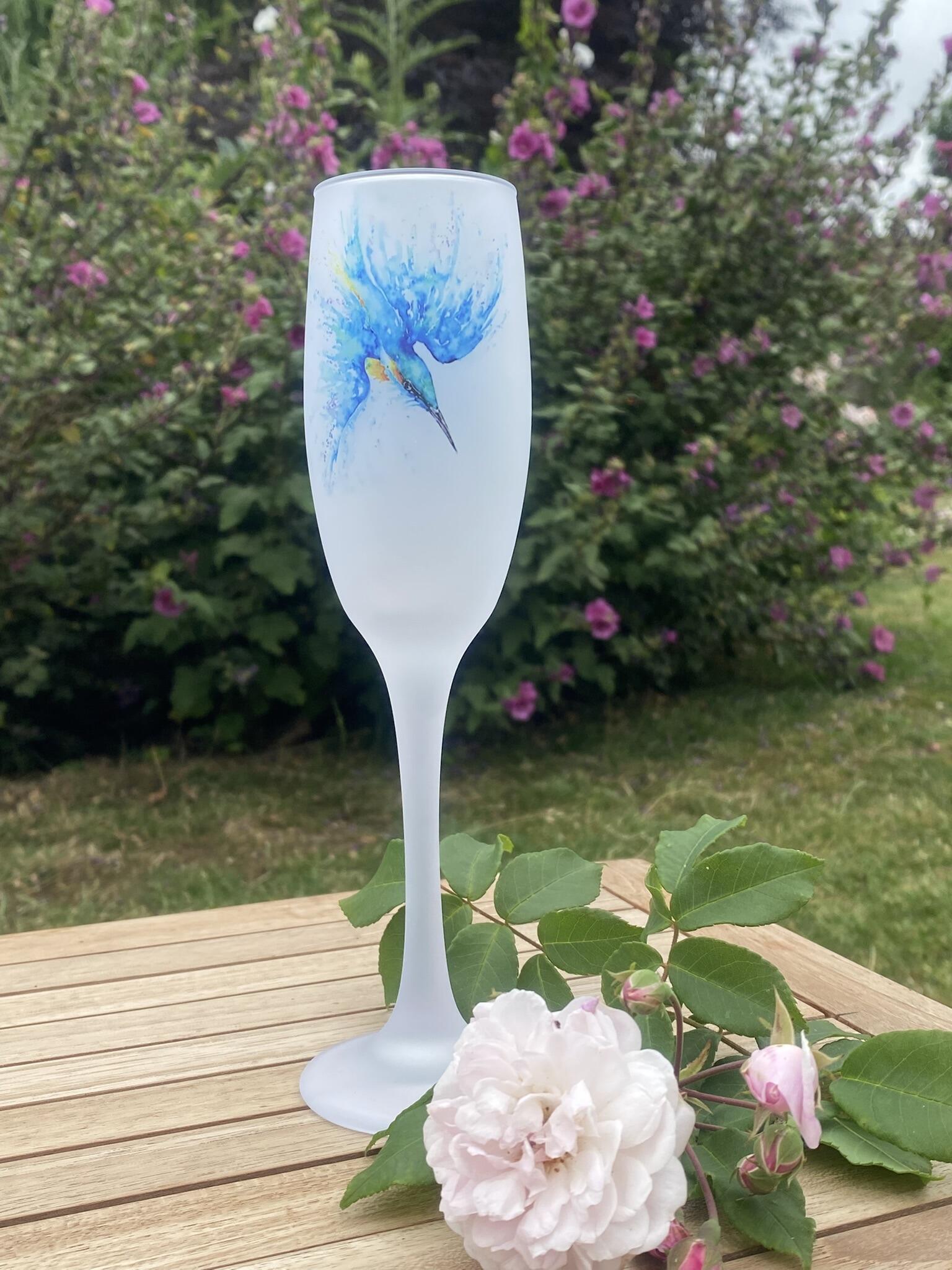 kingfisher prosecco glass