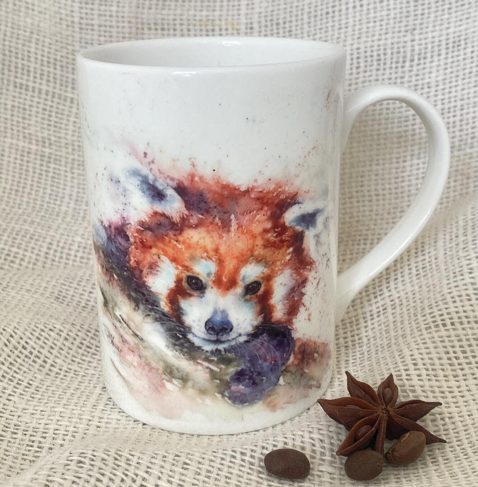 red panda mug