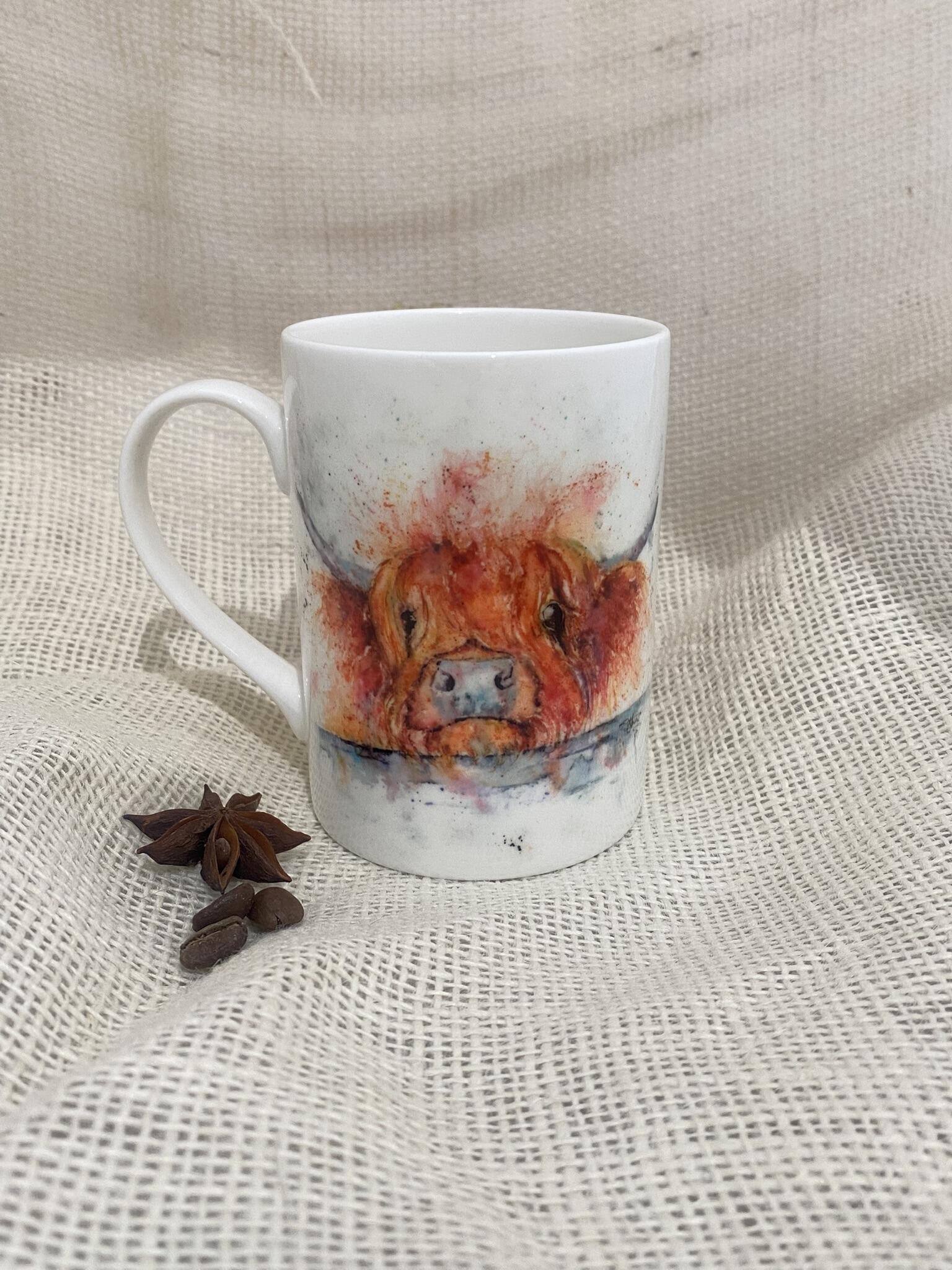 highland cattle cup