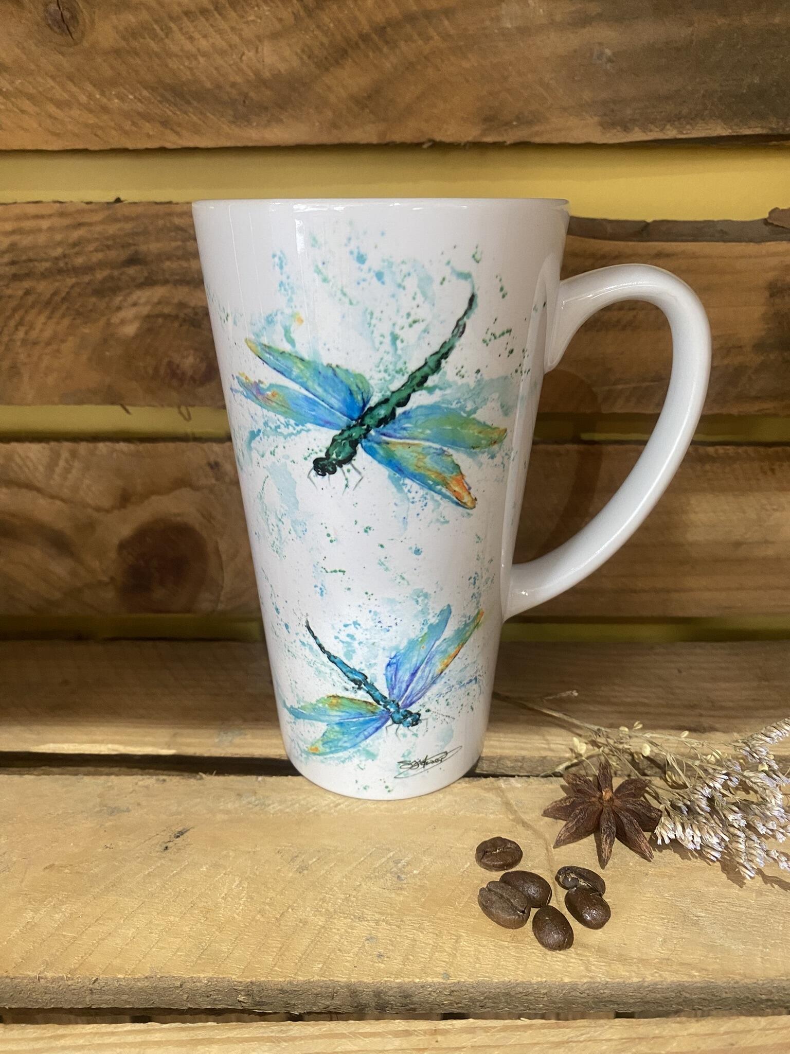 dragonfly mug