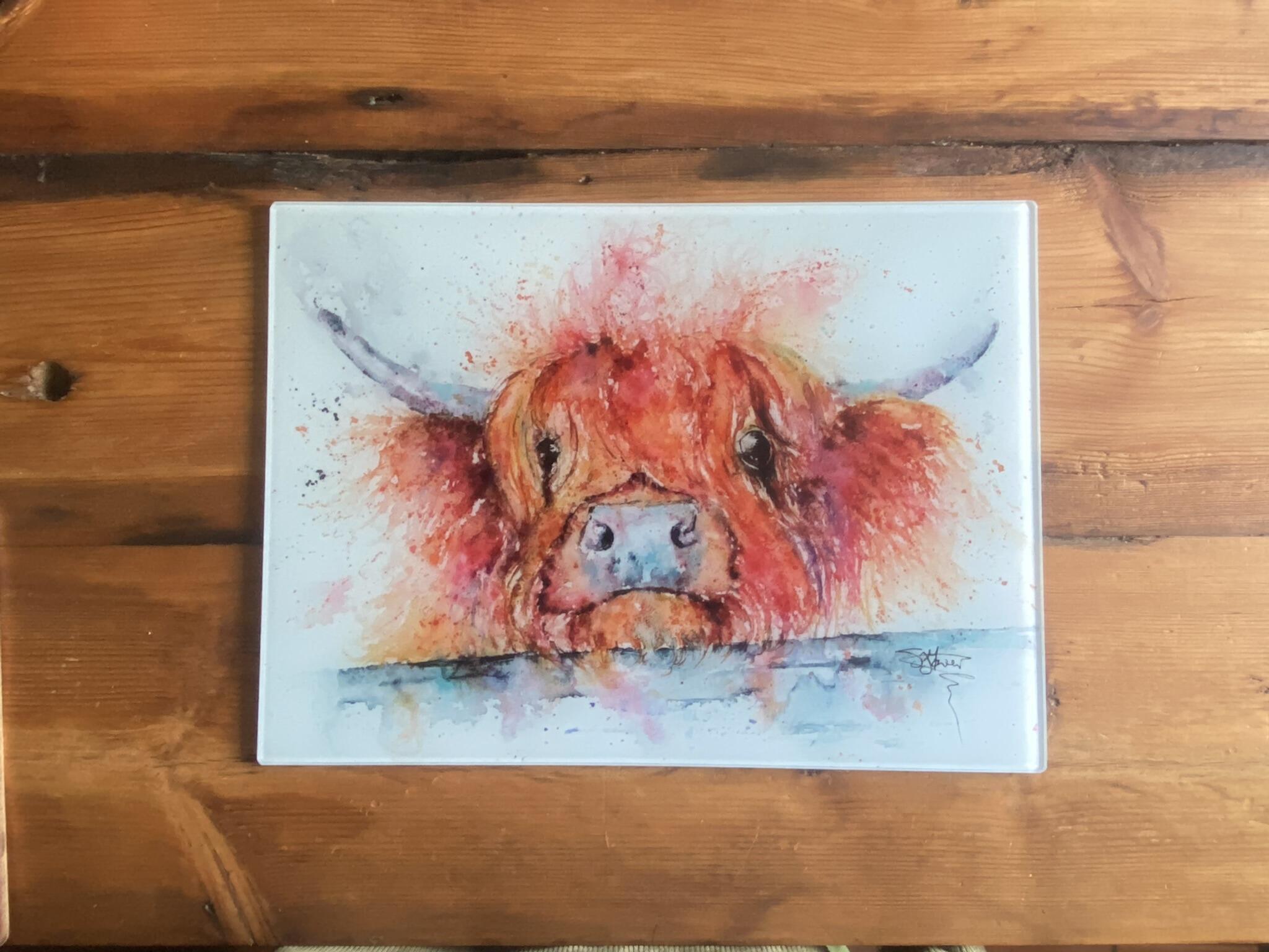 muckle coo glass board
