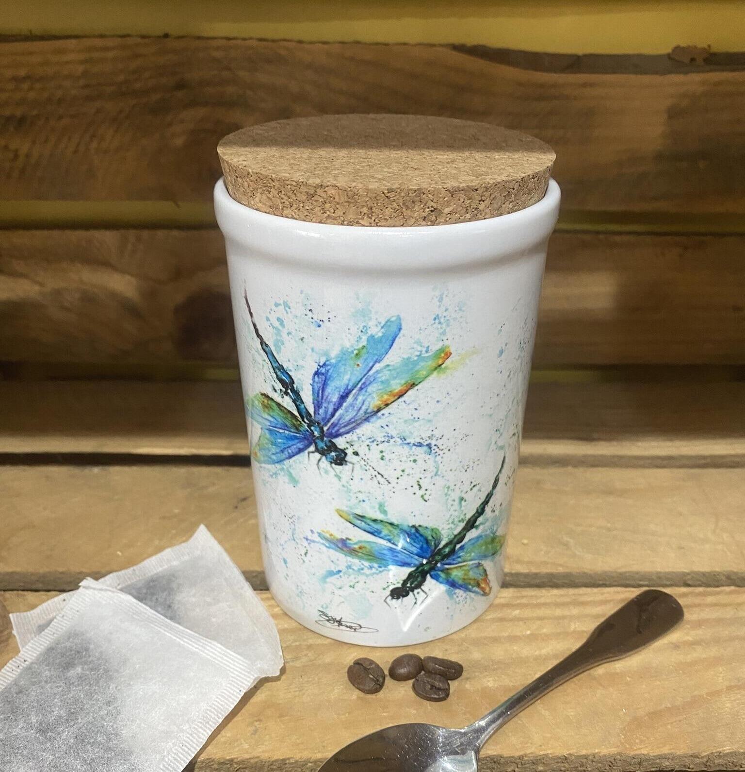 dragonfly storage jar