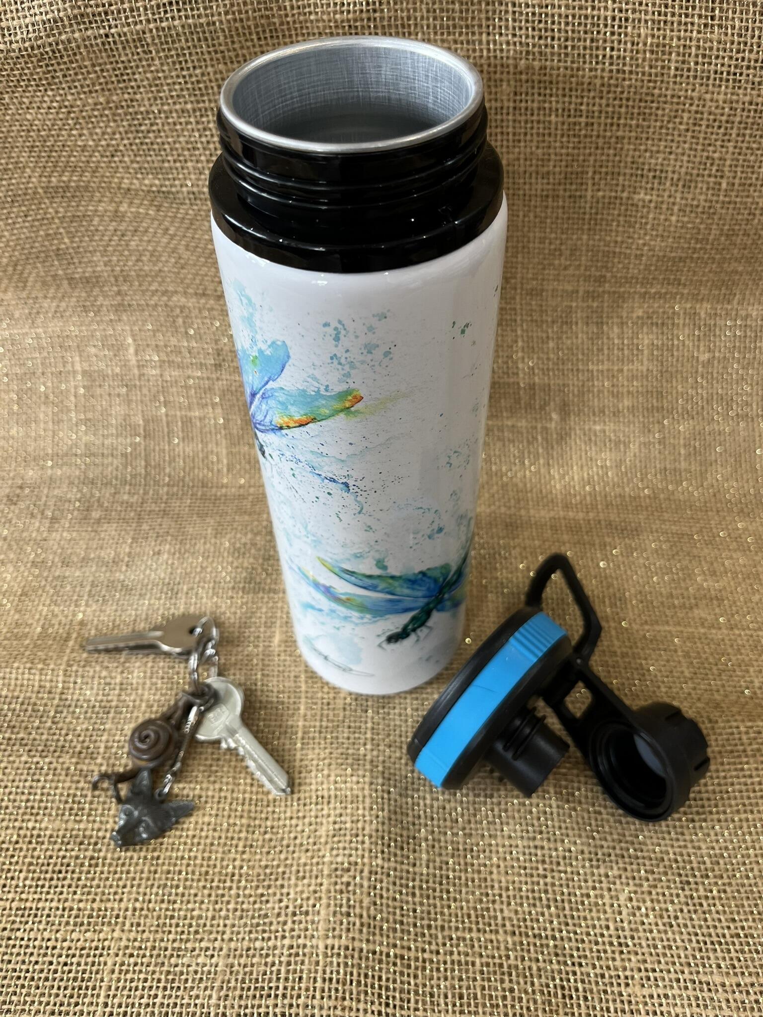 water bottle with lid