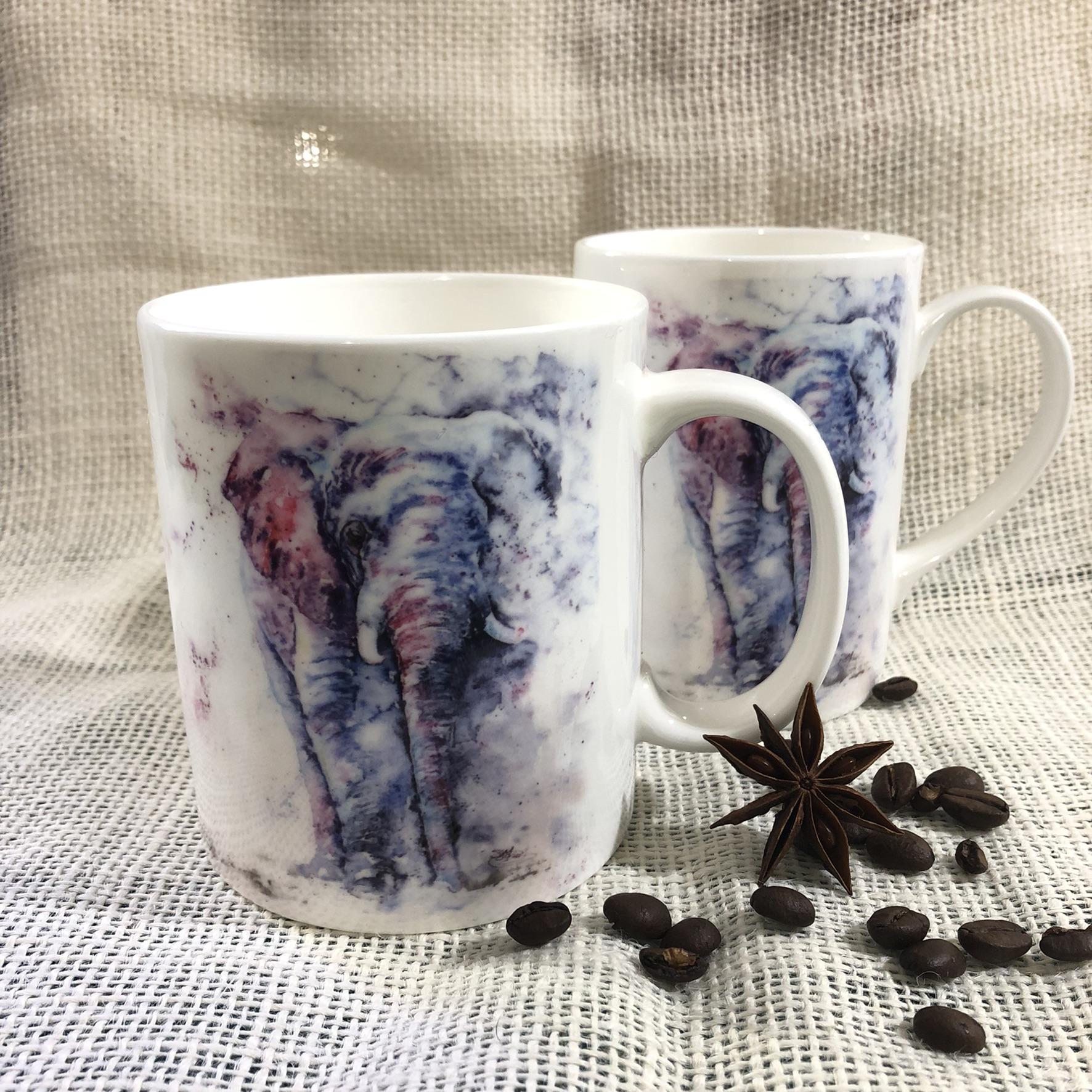 elephant mugs
