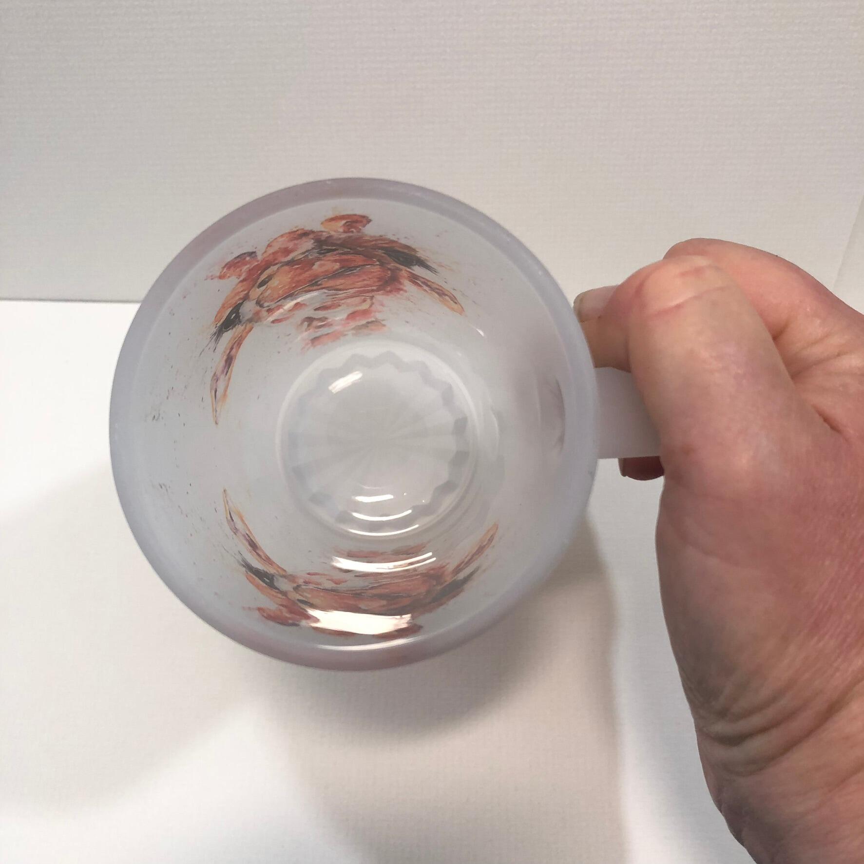 inside glass