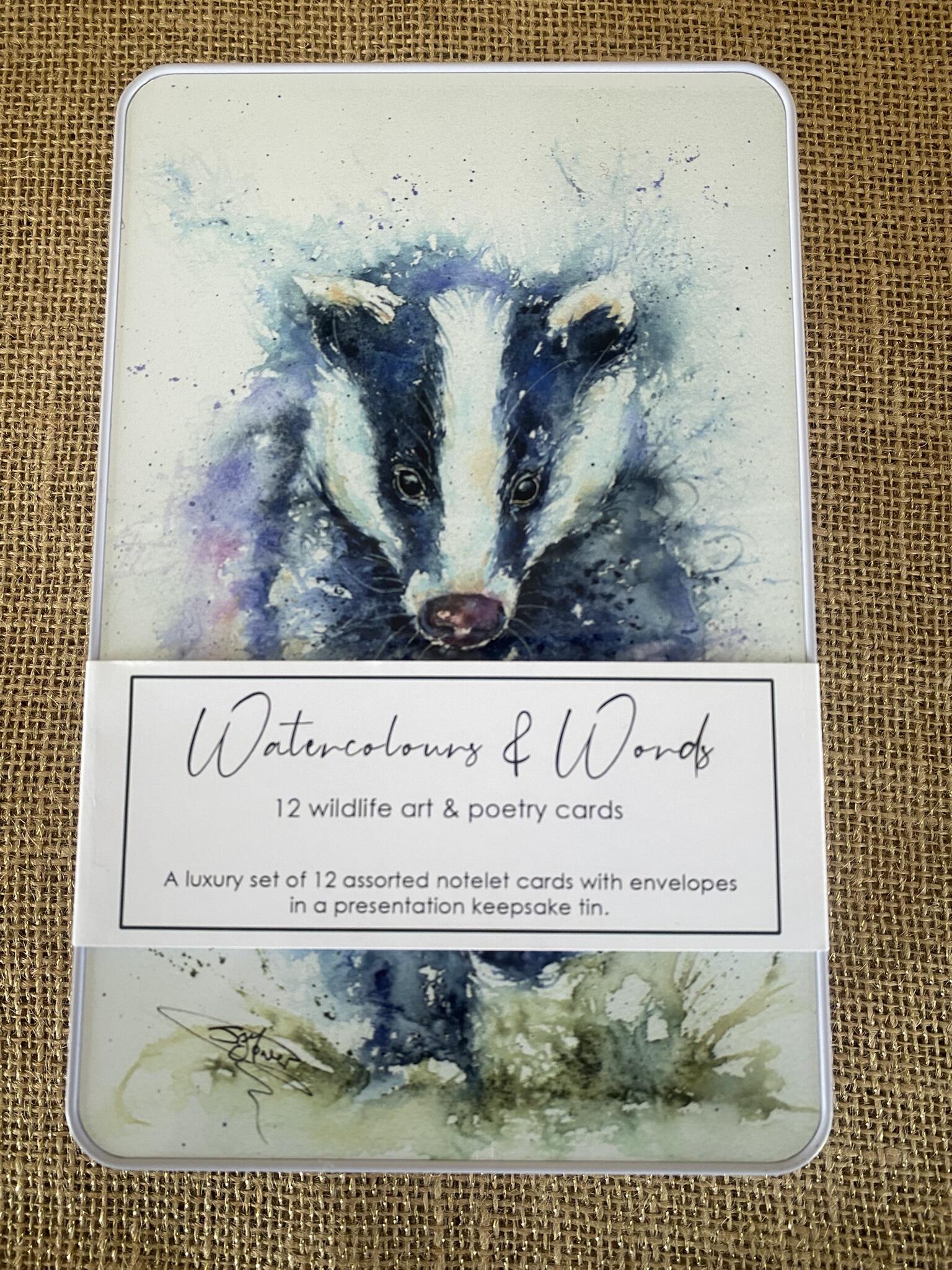 badger gift tin