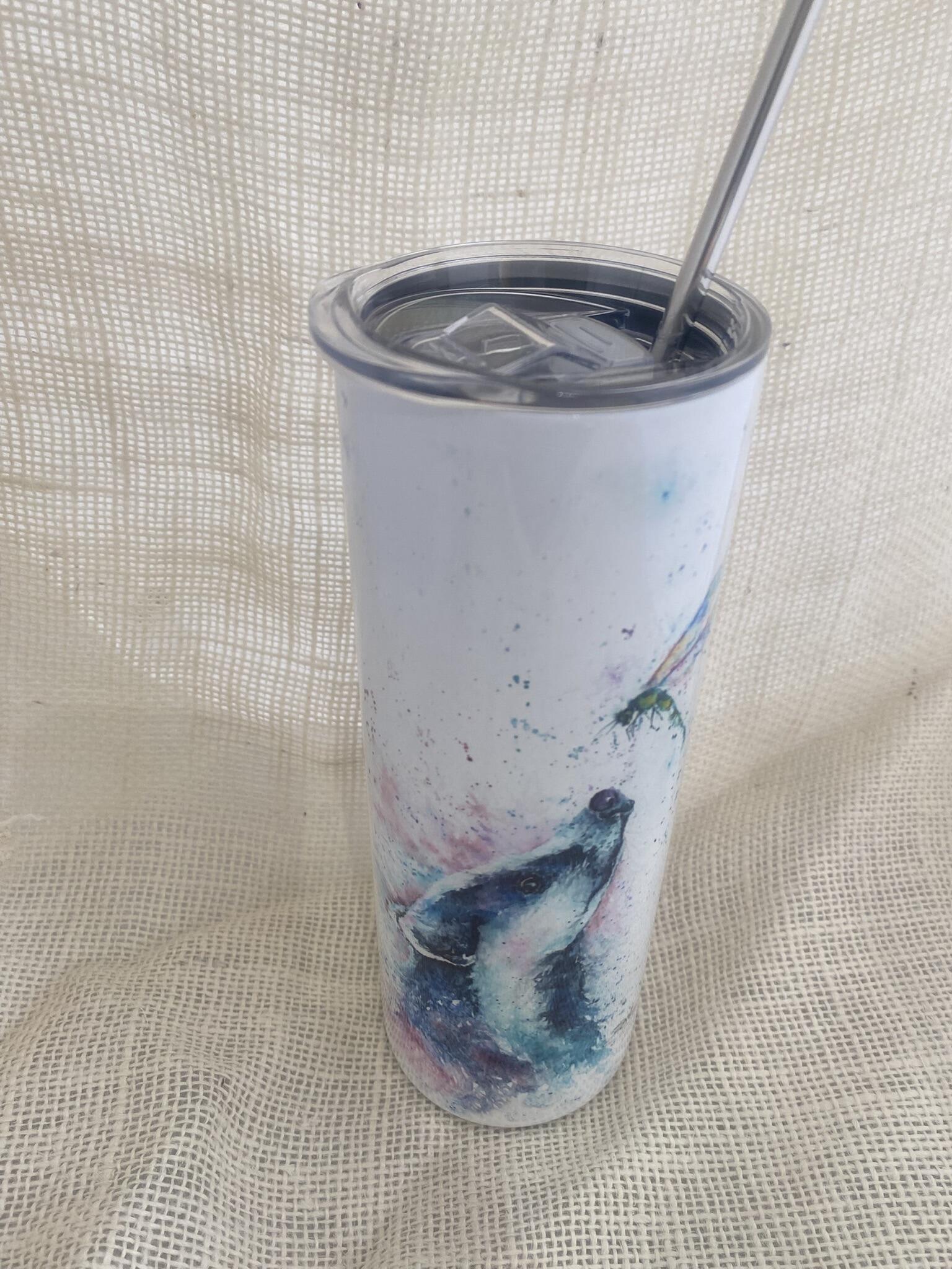 tumbler with straw
