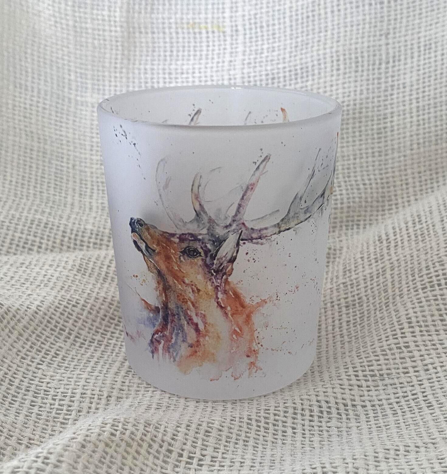 stag whisky glass