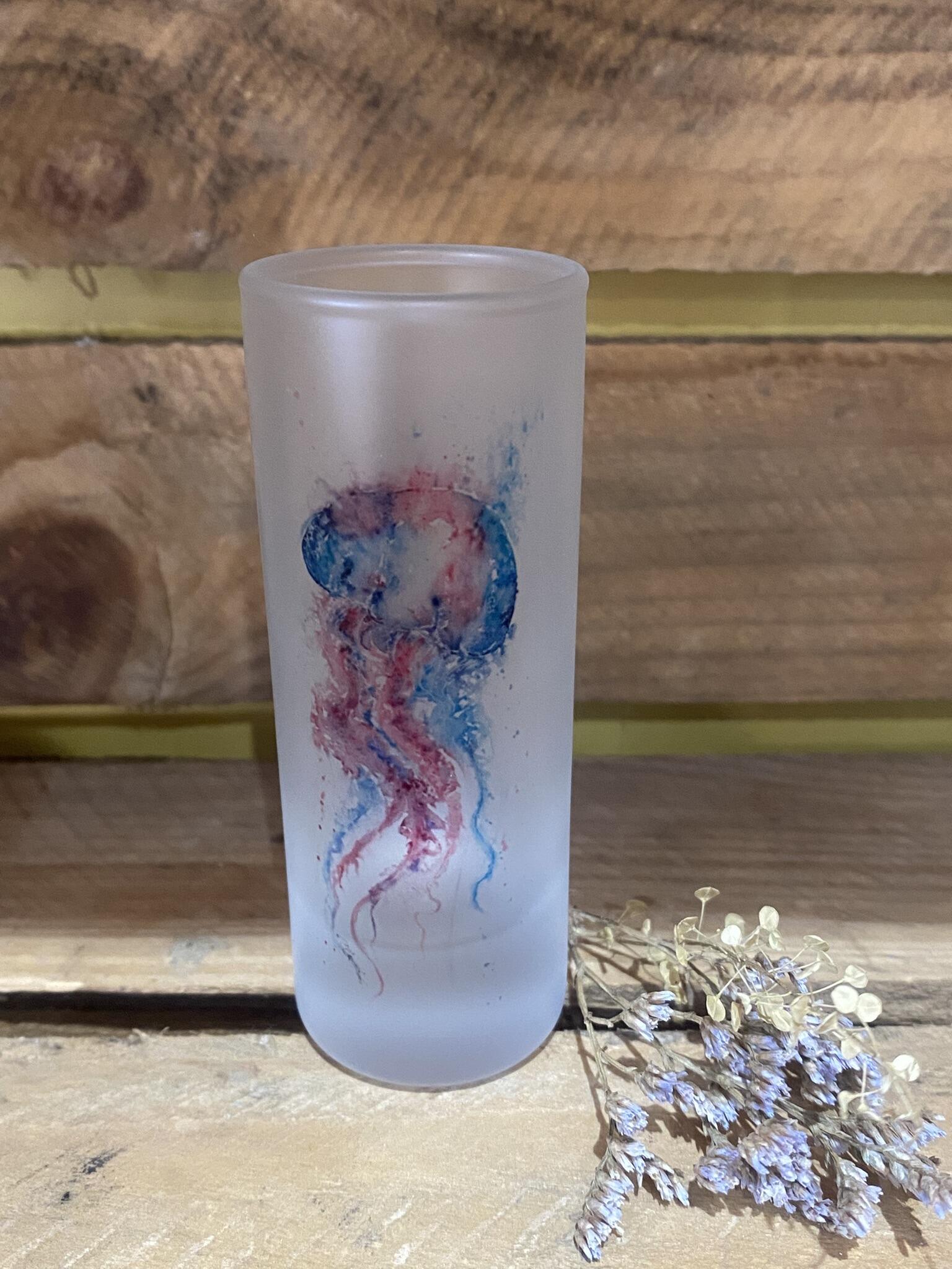 jellyfish shot glass
